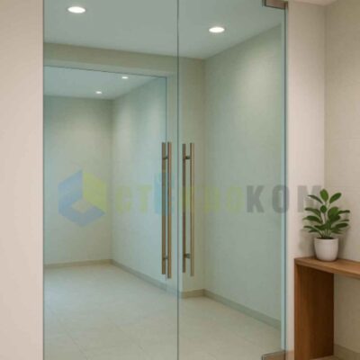 Маятниковая дверь дли коммерческого помещения