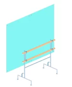 Двух рядный переносной балетный станок
