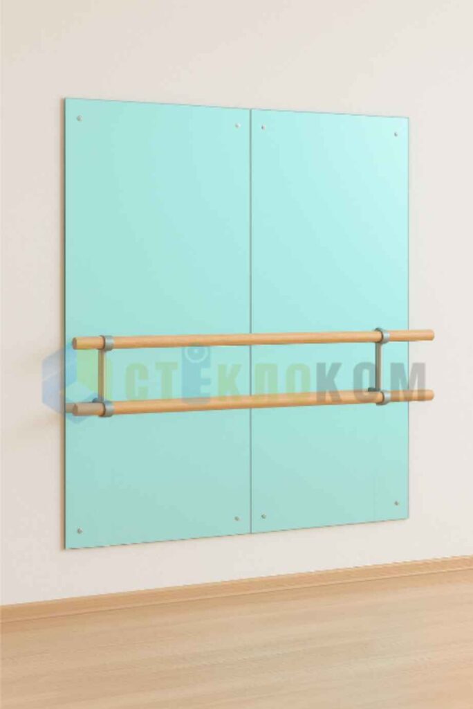 Двухрядный балетный станок, навесной