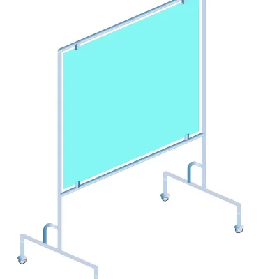 Зеркало на колесиках