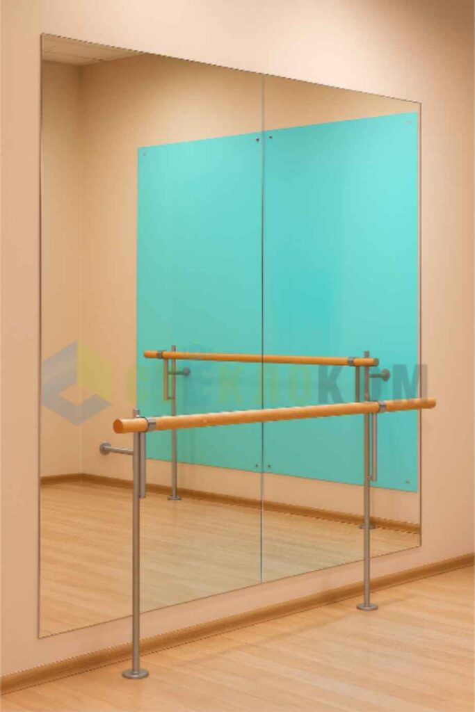 Однорядный станок для занятия хореографией