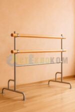 Мобильный, переносной балетный станок для занятия танцами