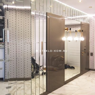 Зеркальное панно настенное от компании стеклоком