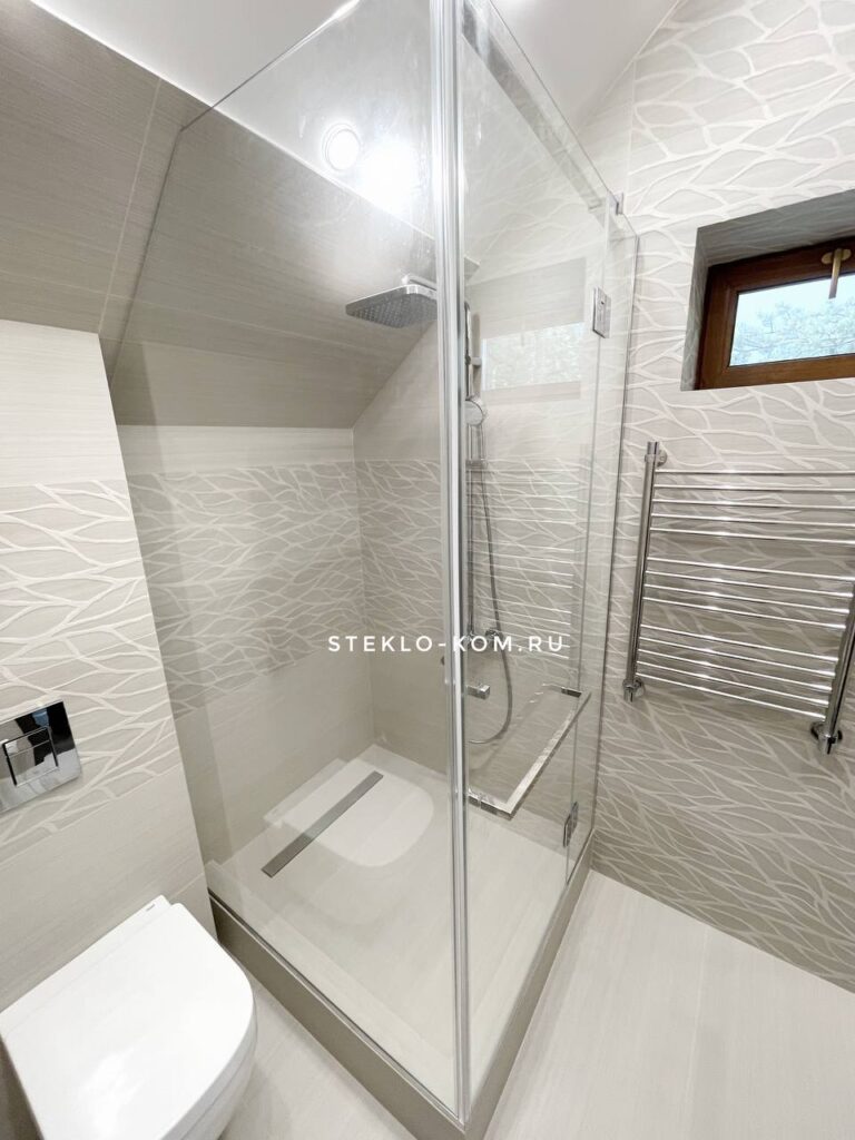 душевая кабина из стекла