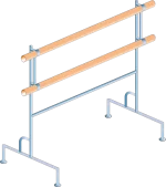 Мобильный балетный станок
