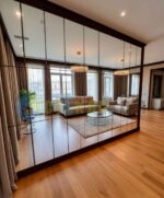 Интерьерное зеркальное панно на стену