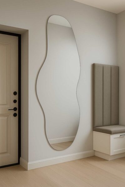 Фигурное зеркало с подсветкой blob — изображение 2