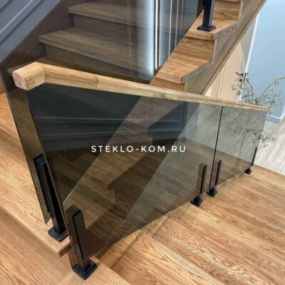 Лестничная перегородка от компании Стеклоком