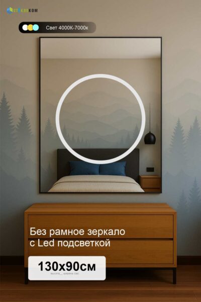 Зеркало Favorit в выключенном состоянии