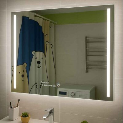 Зеркало с сенсорной подсветкой Line