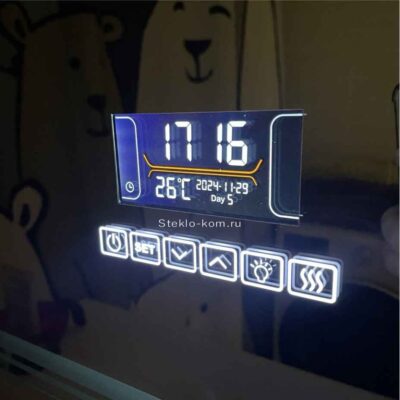 Зеркало с подсветкой и музыкой, Bluetooth, серия Lumivo — изображение 3