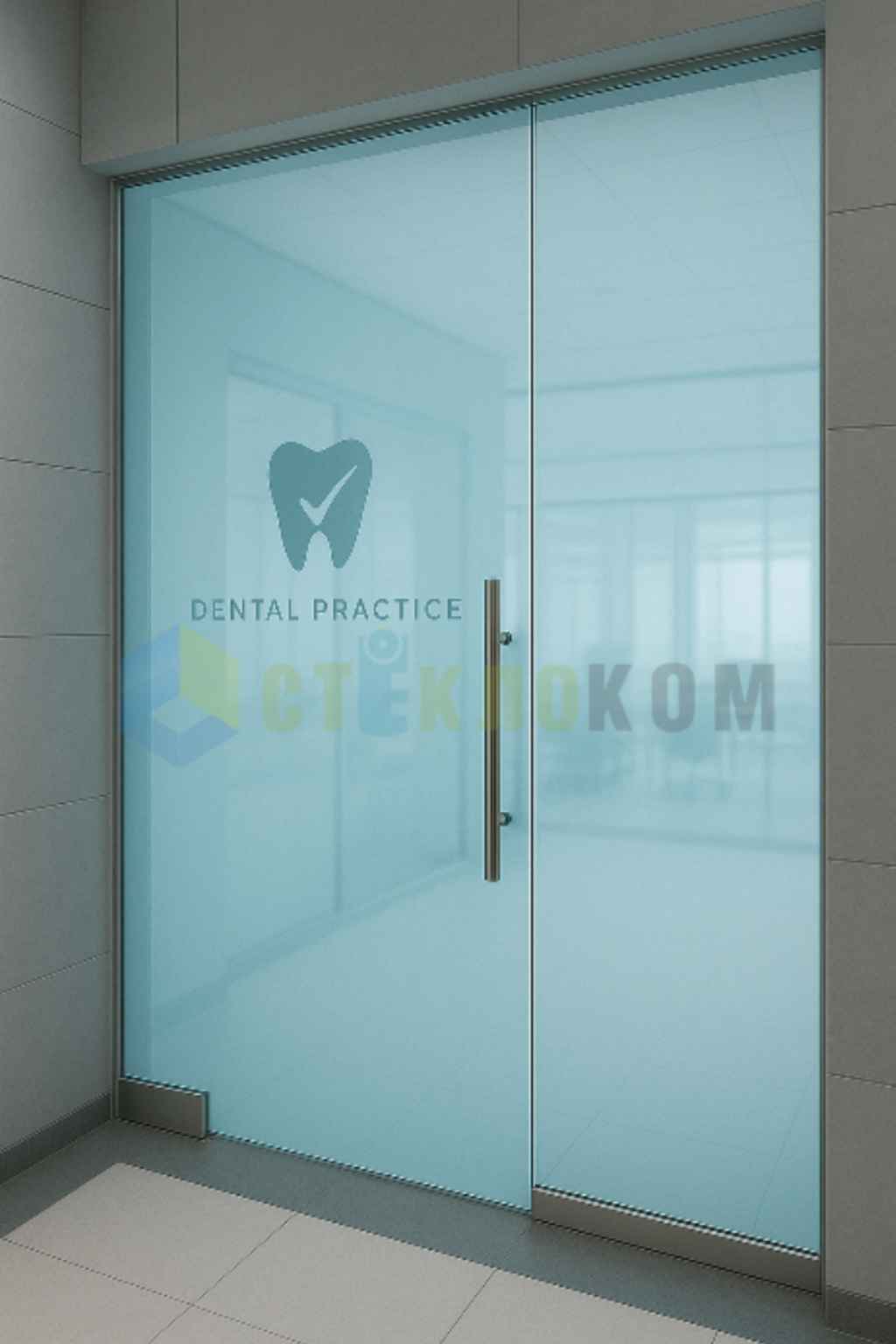 Стеклянная входная группа с распашной дверью Стеклянная входная группа с распашной дверью — изображение 1