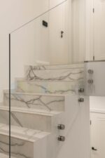 Стеклянное ограждение на лестницу, от компании Стеклоком