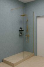 Душевое ограждение на поддон