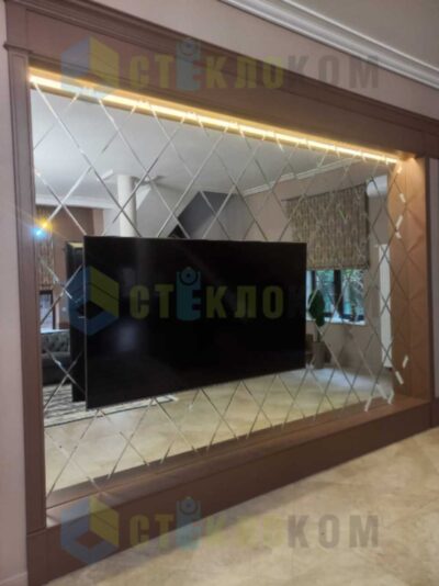 Как оформить гостиную зоны с телевизором