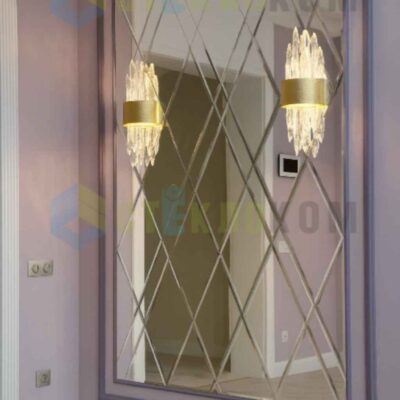 Зеркальные панели с фацетом