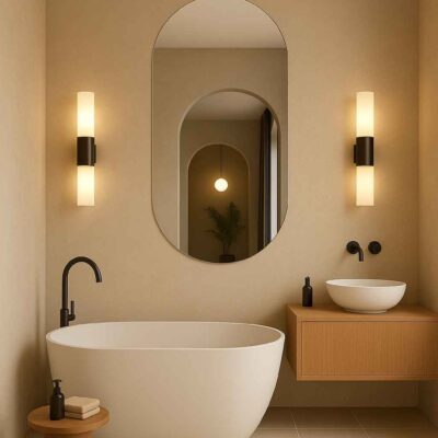 Зеркало овальной формы - капсул