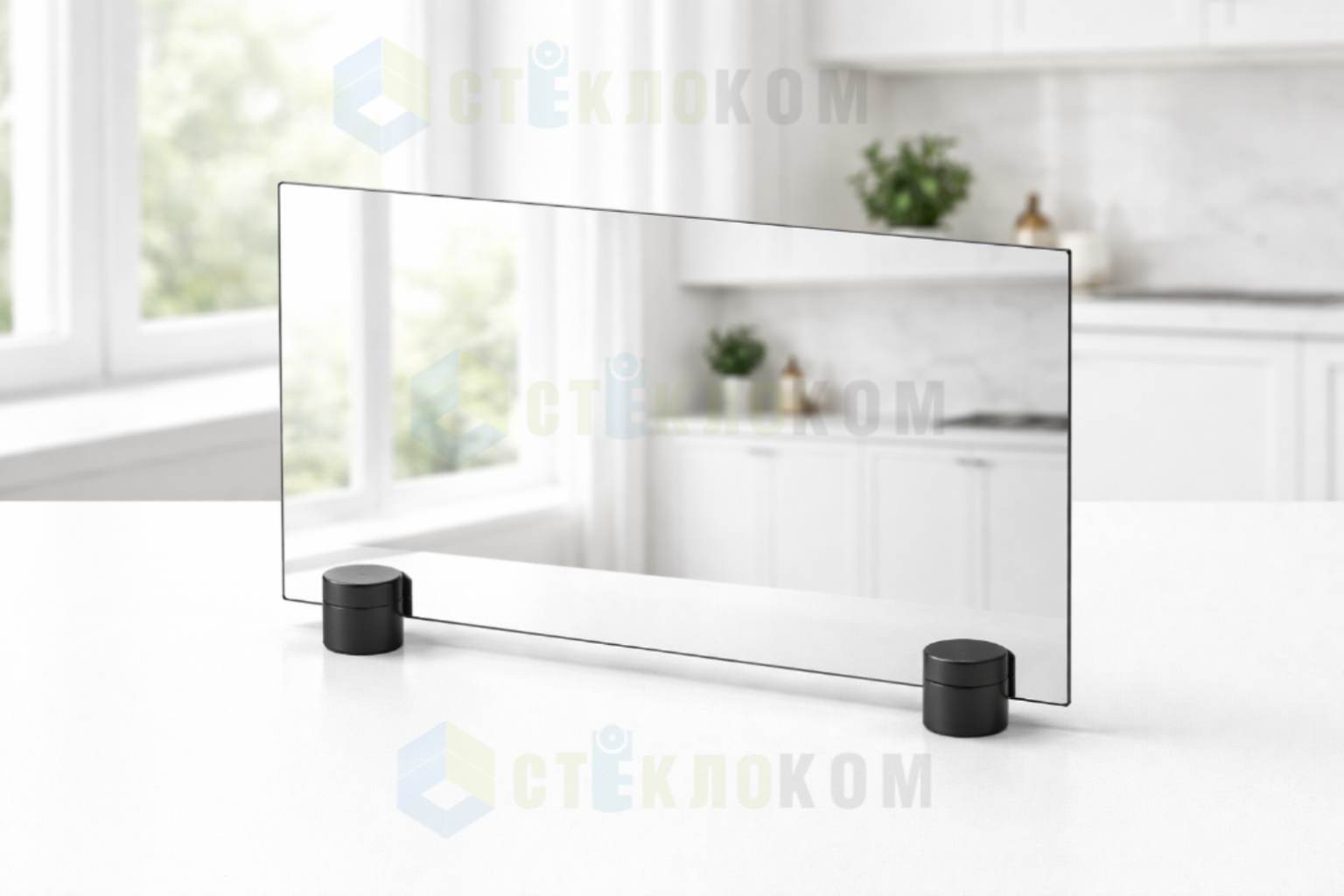 Безопасное зеркало 4 мм Серебро Безопасное серебряное зеркало 4 мм для интерьера