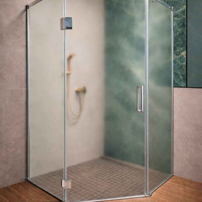 Матовая трапеция душевая