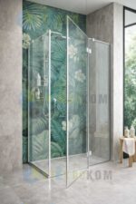 Душевой уголок из закаленного стекла 8 мм