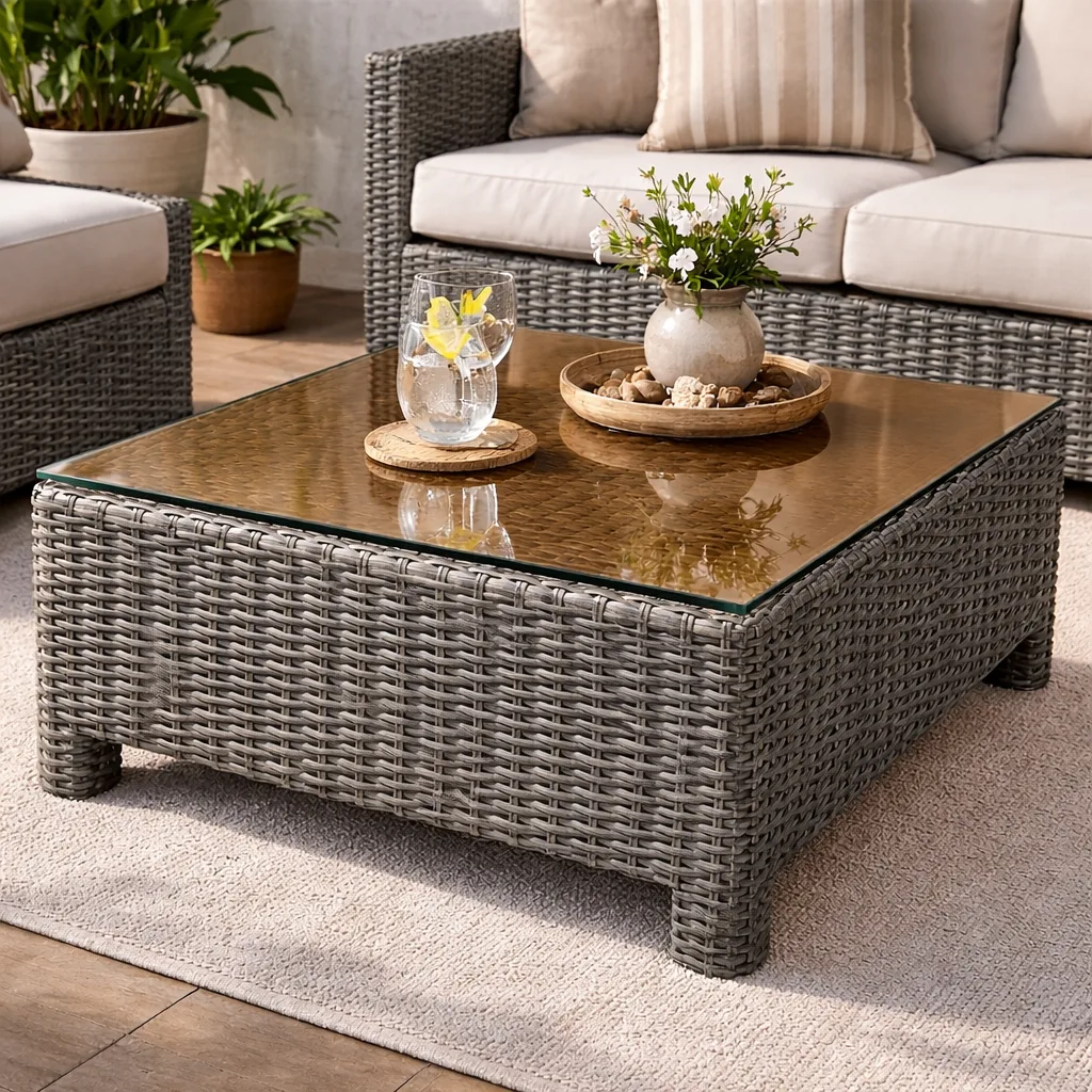 Стеклянная столешница из тонированног стекла квадратная Тонированное стекло для столешницы